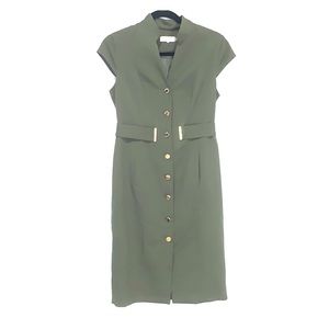 Calvin Klein green dress size 4 women